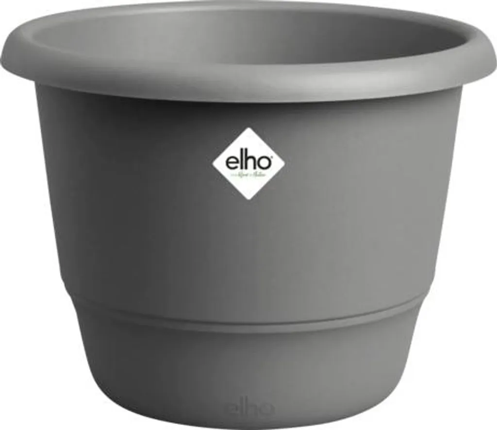 Pot Elho Amiga anthracite Ø 55 cm : la solution déco incassable XL