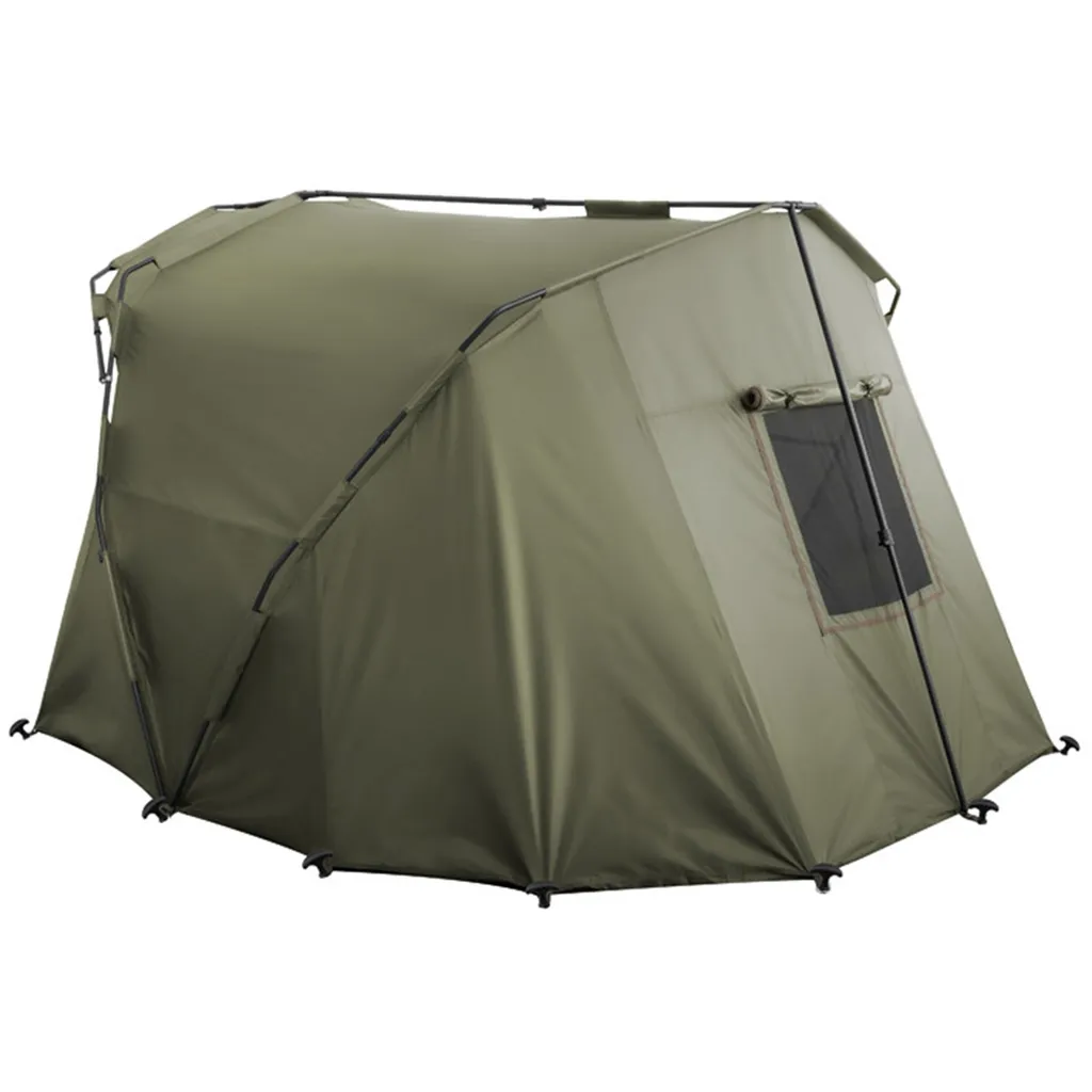Tente de Campement Pêche Delphin Panorama Eazy 305x250cm Vert Stable