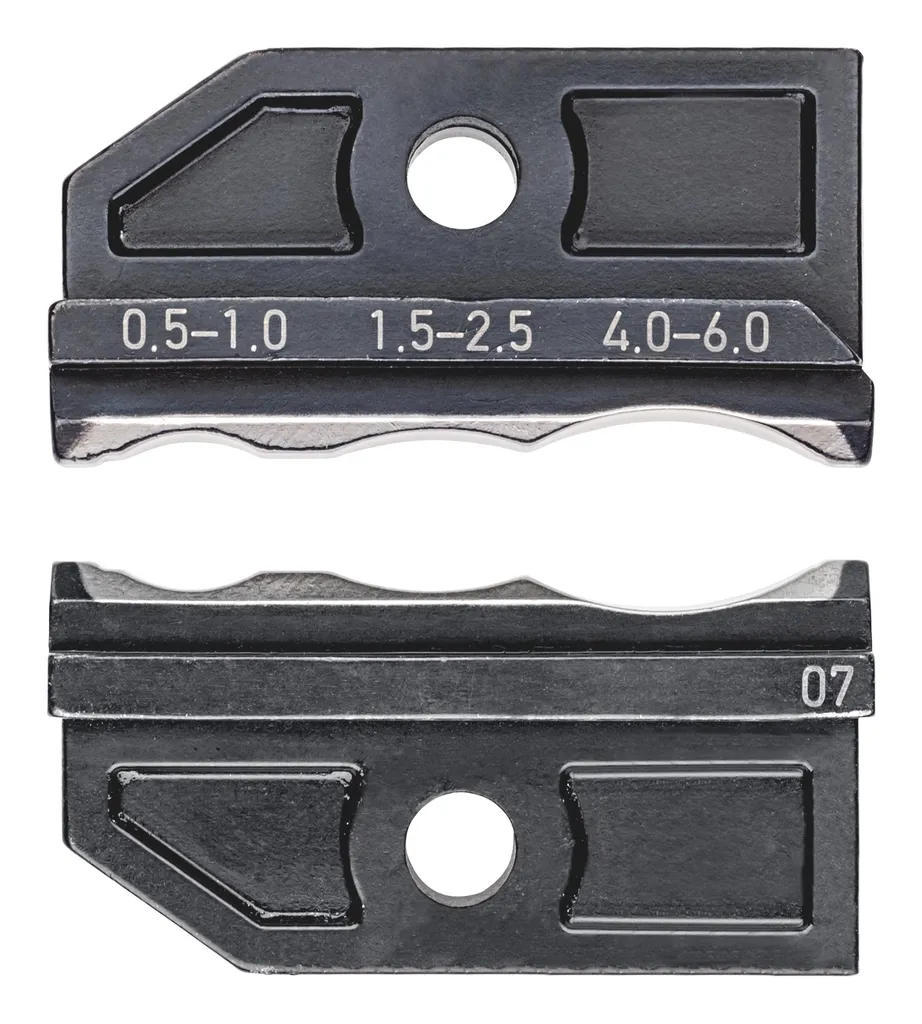 Évitez les faux contacts avec la matrice Knipex 97 49 07 de sertissage