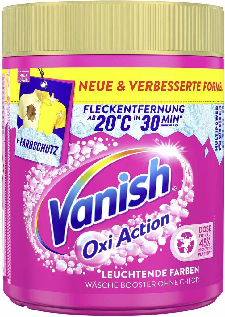 Vanish Oxi Action Pulver Pink (550 g) Produktbild 