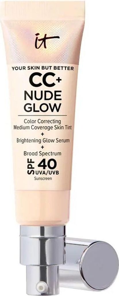 CC+ Hautfarbe GLOW lightweight foundation + glow serum SPF40 #fai