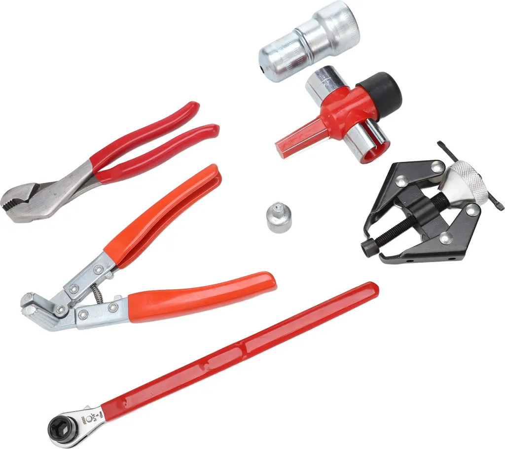 Kit entretien batterie 7 pièces en métal robuste pour auto et camion