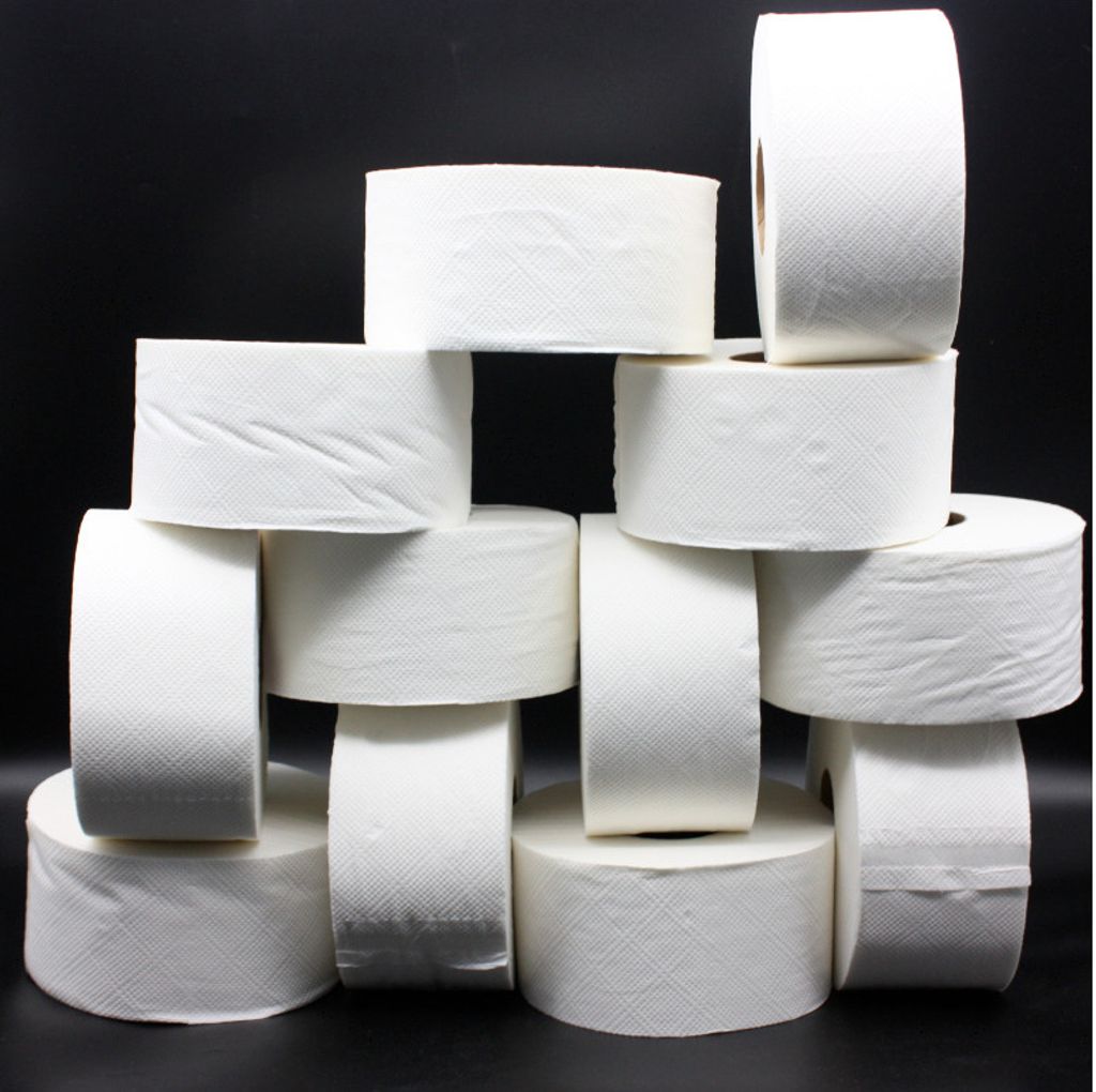 Toilettenpapier JUMBO ROLLEN Klopapier WC Papier 2 Lagig hochweiß Zellstoff Großrollen Toilettenpapier 12x150M Toilettenpapier, Klopapier, WC-Papier