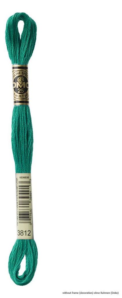DMC Stickgarn Mouline Special 117mc - 3812, 6 Fäden, 8 Produktbild 