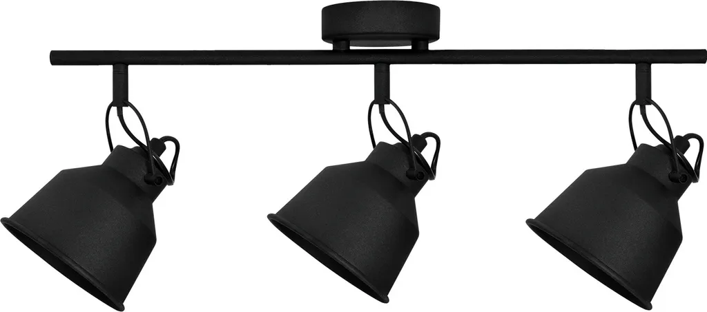 Éclairage d'Angle Niko 3 Spots Noir pour Supprimer les Zones d'Ombre