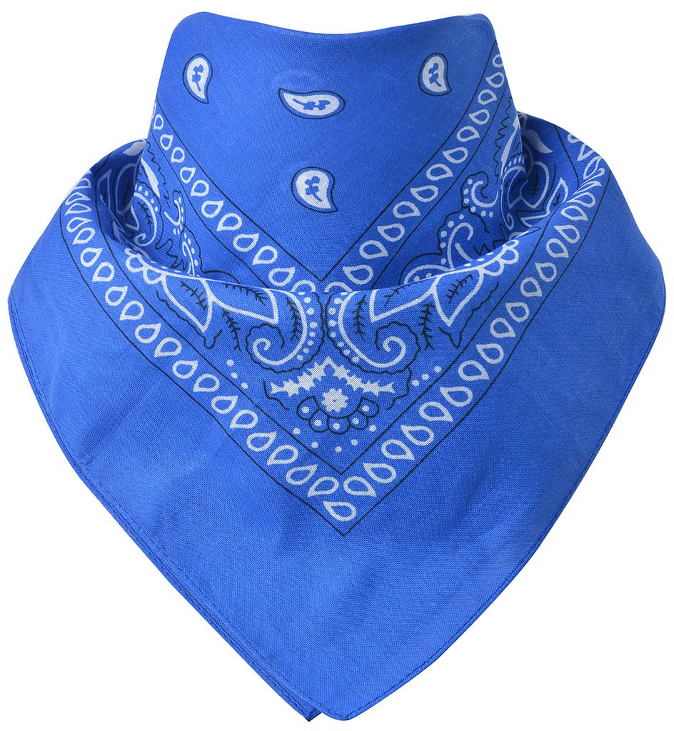 Bandana Paisley Koenigsblau Produktbild 