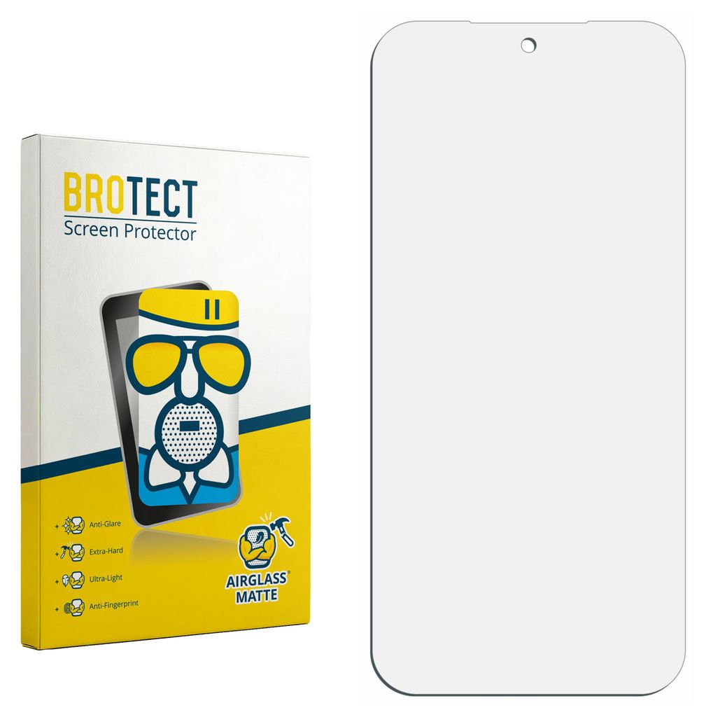 BROTECT Entspiegelungs Schutzglas für Xiaomi 17 Ultra Schutzfolie Panzer Folie Glas Display Schutz matt