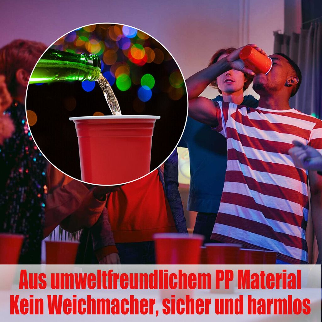 YARDIN Beer Pong Cups Set, Beer Pong Cups Beer Pong Cups Obrázek produktu 5