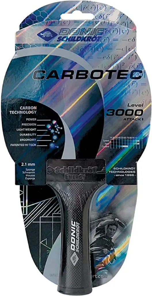 Raquette de ping-pong pour compétition Carbotec 3000 Donic-Schildkröt - 8