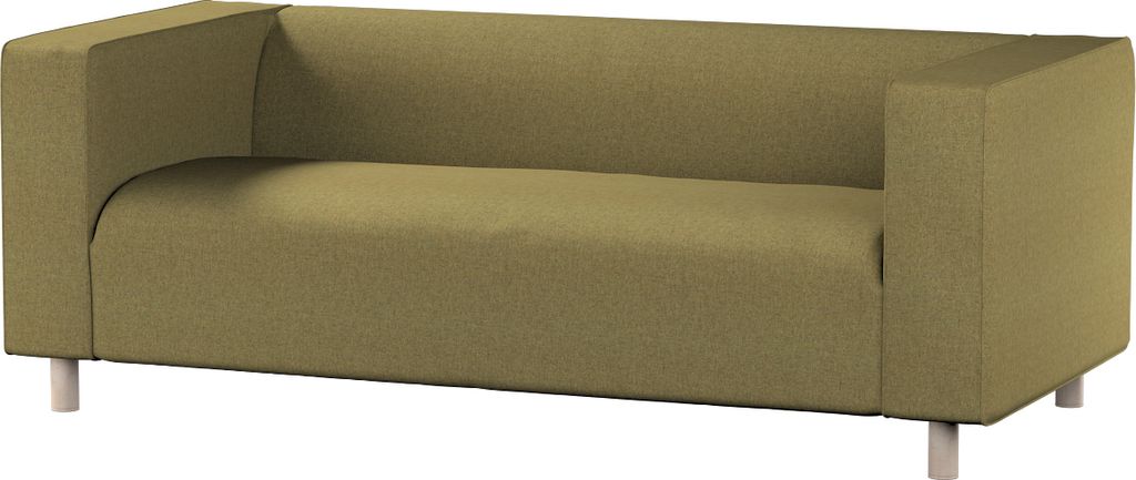 Dekoria Bezug für Klippan 2-Sitzer Sofa, olivgrün, Sofahusse, Klippan 2-Sitzer