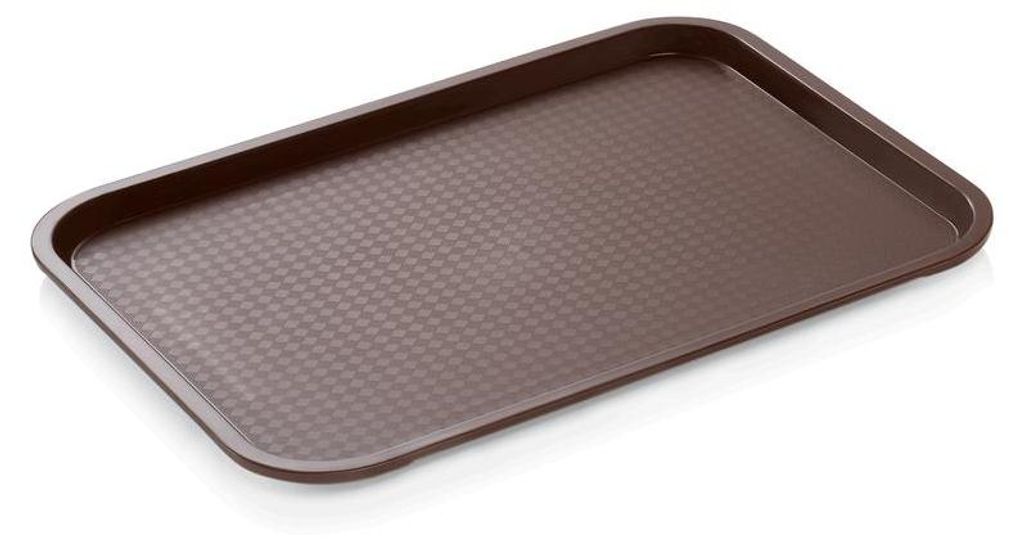 PP - Vassoio, 41,5x31 cm, marrone Immagine del prodotto 