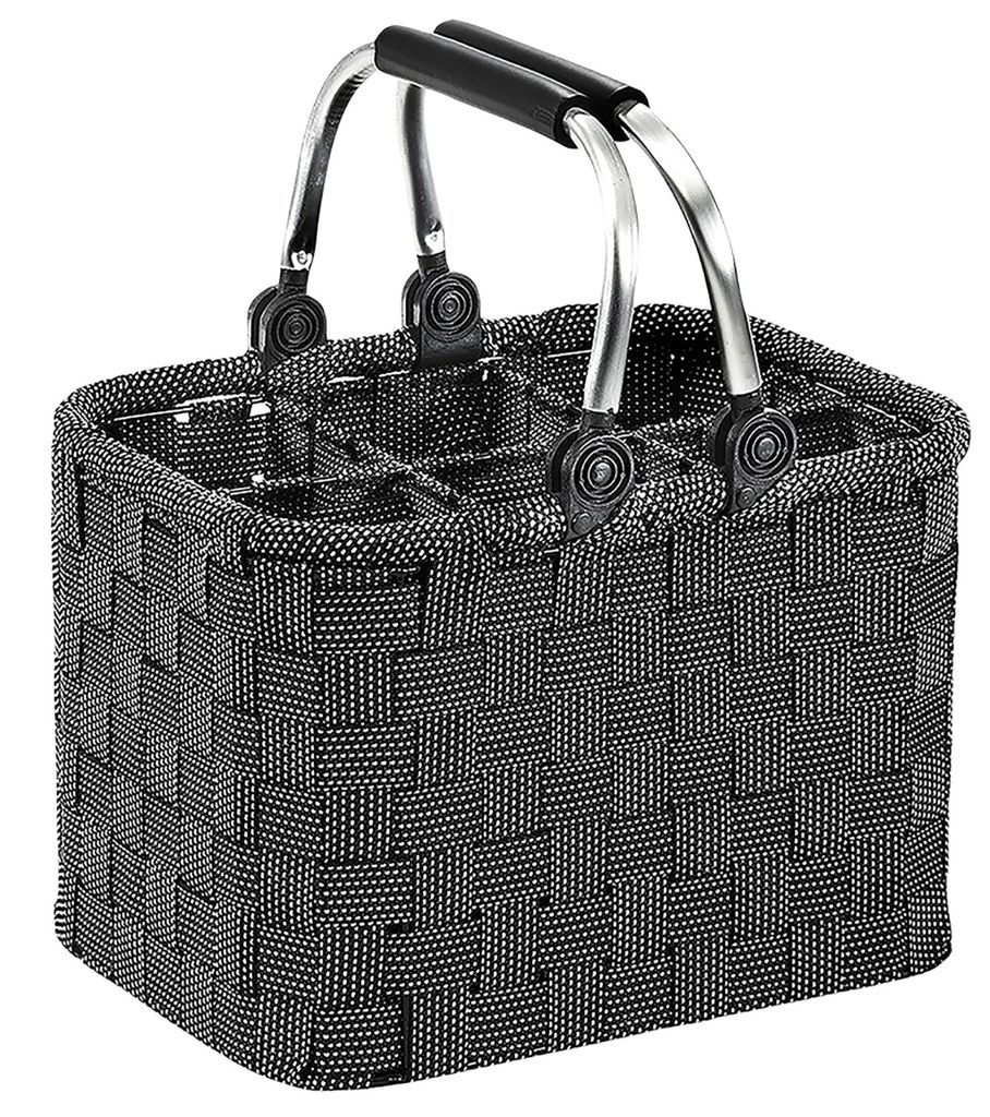 Kobolo Flaschenträger mit Griff ür 6 Flaschen black white Produktbild 