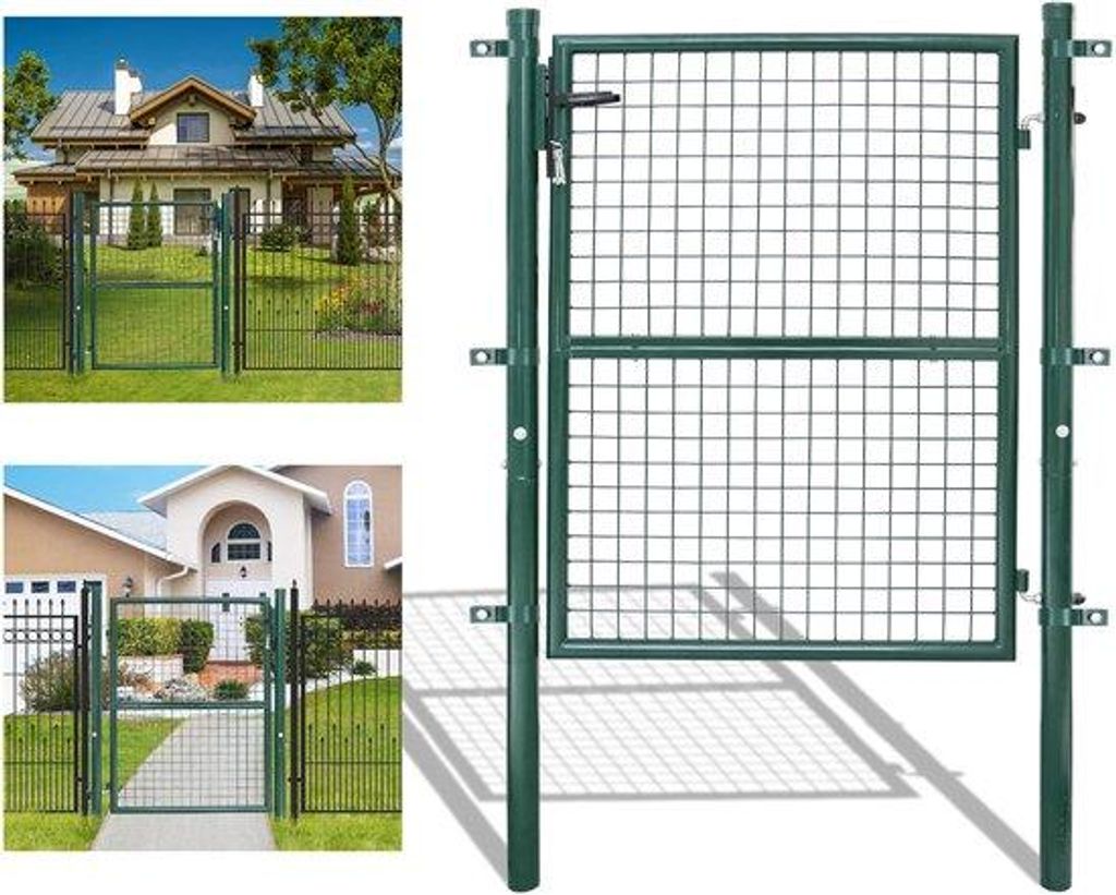 Bezpečnostná bránka do záhrady – vrátane zámku – 100 x 100 Obrázok produktu 