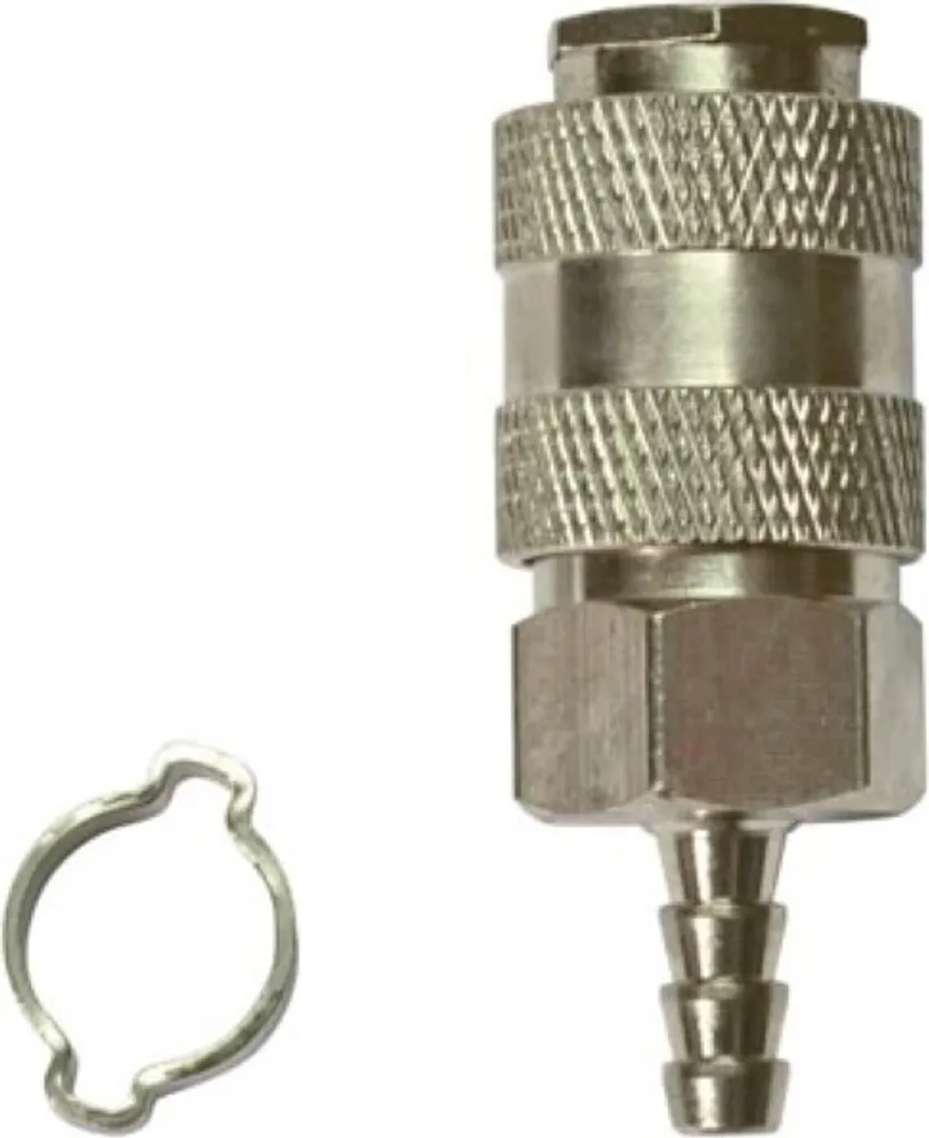Raccordo Stanley Aria Compressa Ø 6x11 mm con Nipplo Orion | Attacco Rapido