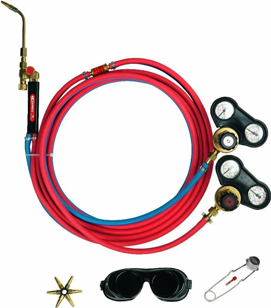 Kit Koro Guilbert Express Tuyau 5m et Détendeur pour Soudure 2905 Pro
