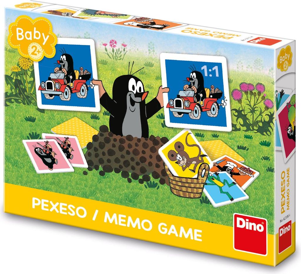 DINO Baby Gedächtnisspiel Maulwurf