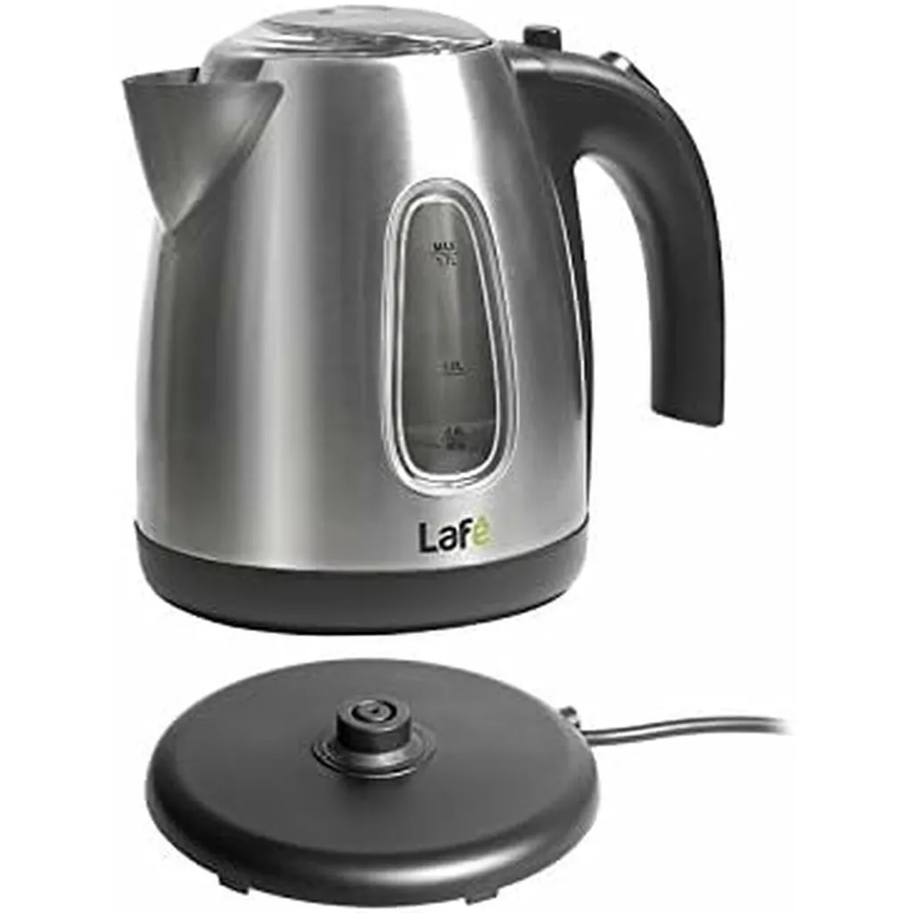 Bouilloire familiale LAFE Essential Silver 1.7L pour thé et café rapide