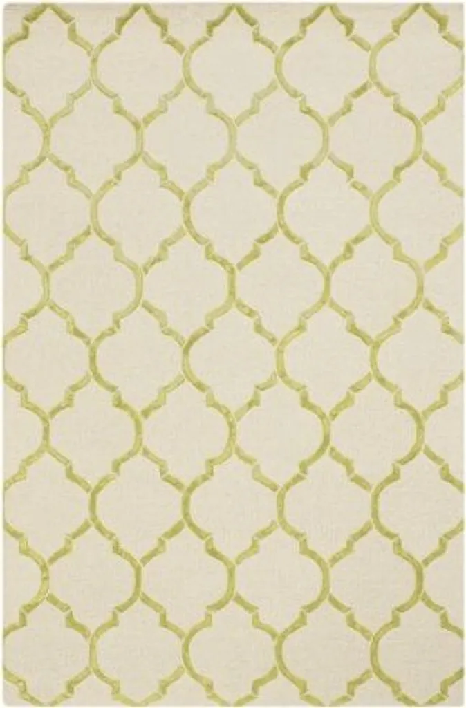 Rideau de porte à chaînes olives 153x244 cm - Séparateur de pièce design
