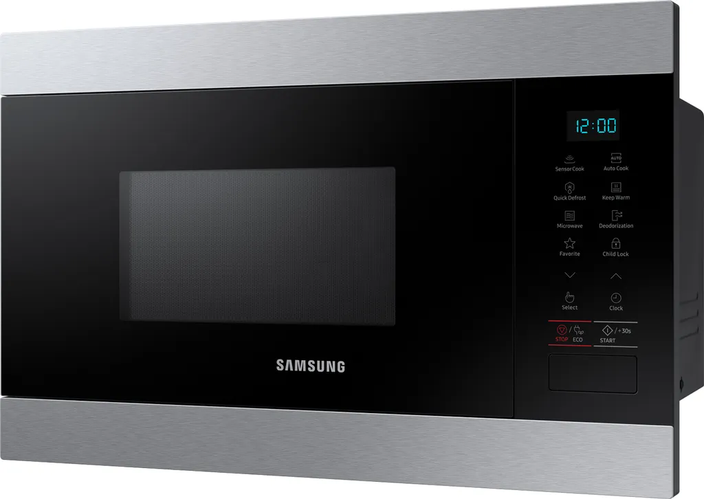 Micro-ondes encastrable 22 litres pour réchauffer et décongeler