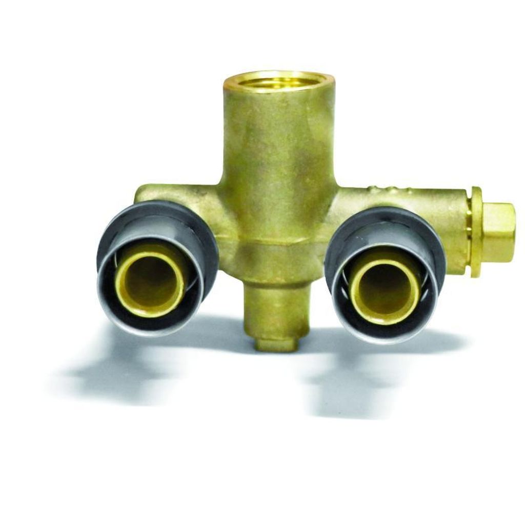 Pipetec Press-Wandwinkel Doppelanschluss - U-Form 20 x 2 - 1/2" - 20 x 2 : Doppelt - U-Form 20 x 2 - 1/2 Zoll - 20 x 2 mm Größe: Doppelt - U-Form...