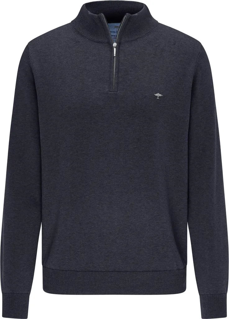 Pull de Loisirs Homme Bleu Fynch Hatton SFPK215 Confort Taille S