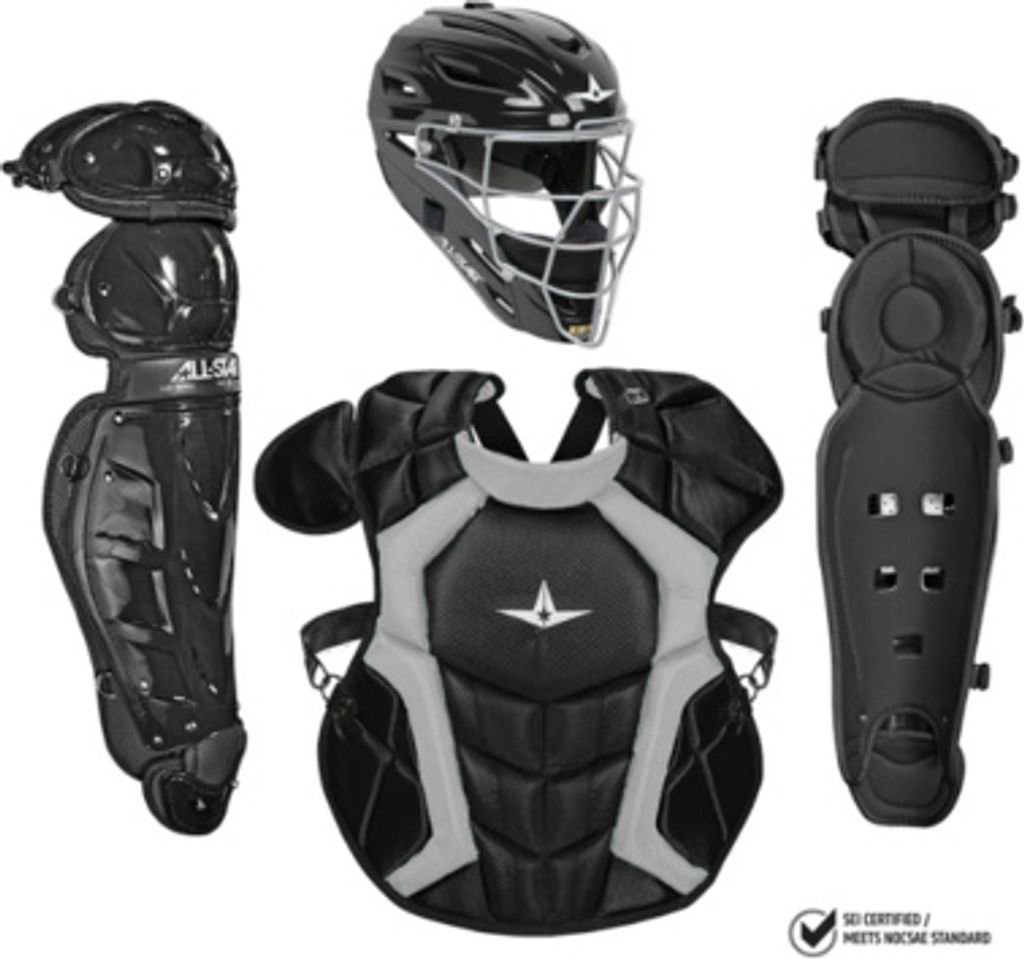 All Star CKCCPRO4 Classic Professional Catcher's Color Black Baseball/Softball Artikel