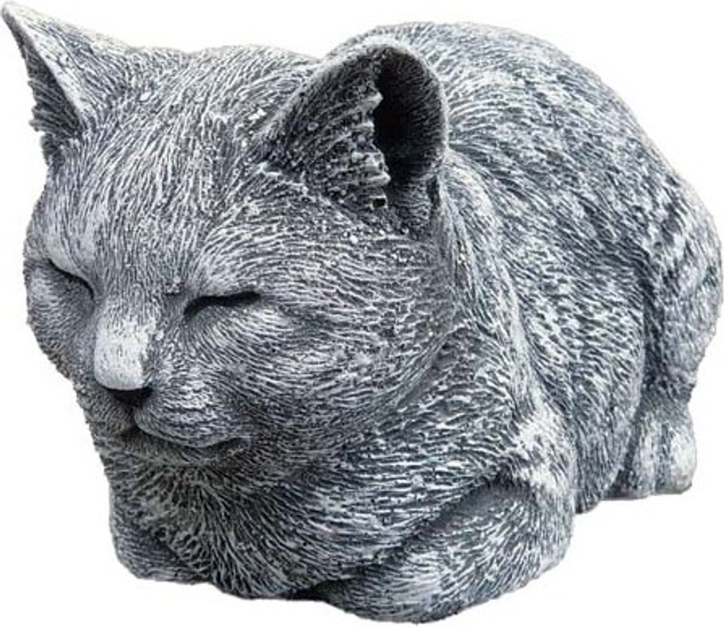 Stoneandstyle Engelchen-Steinfigur – Frostsicher Bis -30°C, Massiver Steinguss, Ca. 16x17x9 Cm, Made In Germany