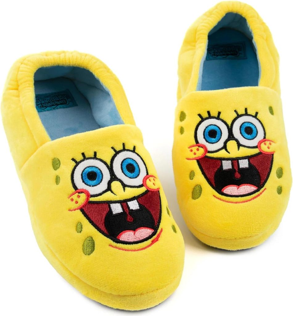 SpongeBob SquarePants - Dětské bačkůrky, s obličejem NS7094 Obrázek produktu 