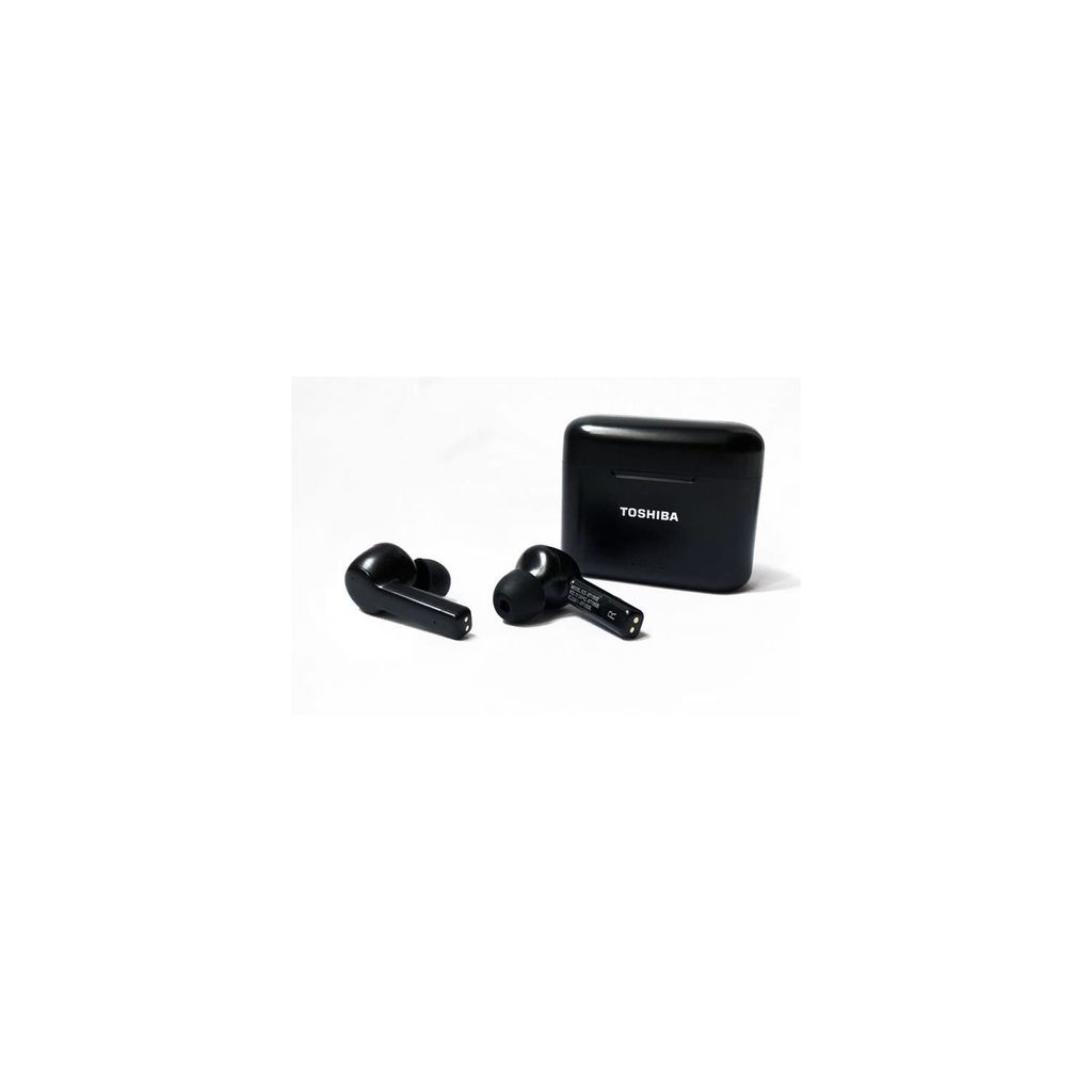 TOSHIBA RZE-BT1050EK - True Wireless In-Ear-Bluetooth-Kopfhörer - Active Noise Cancelling - Ladehülle - Schwarz
