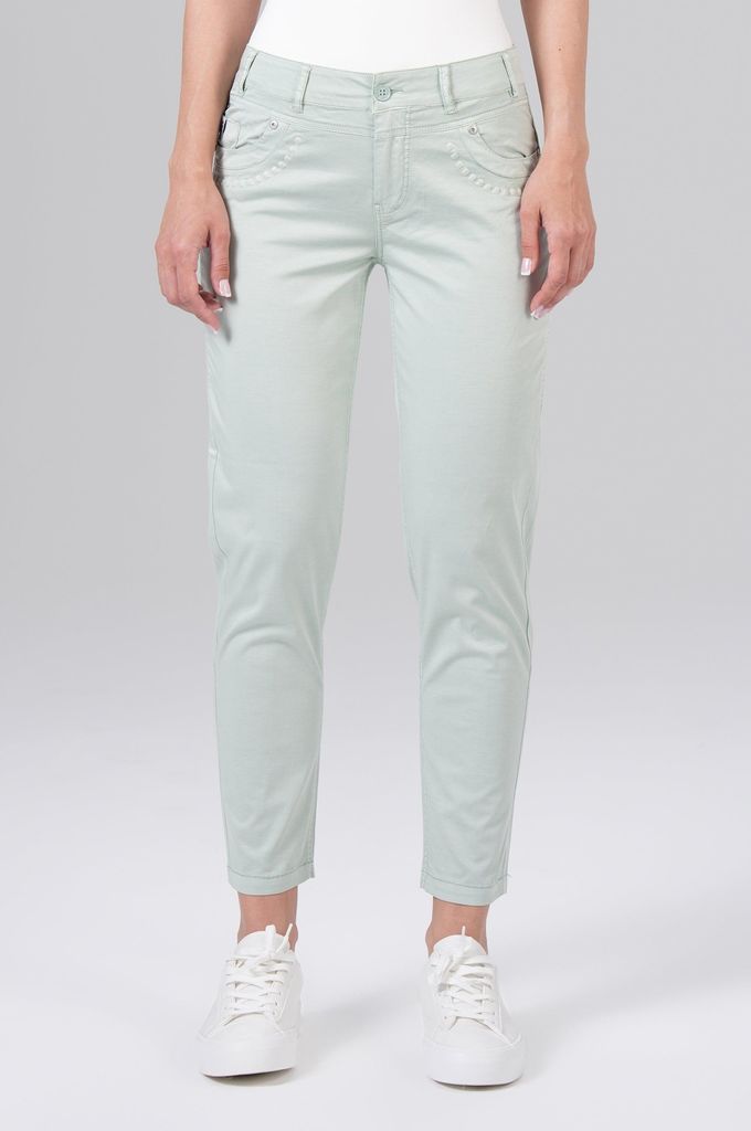 M.O.D Miracle of Denim Rita Regular Fit Jeans Damen Soft Mint