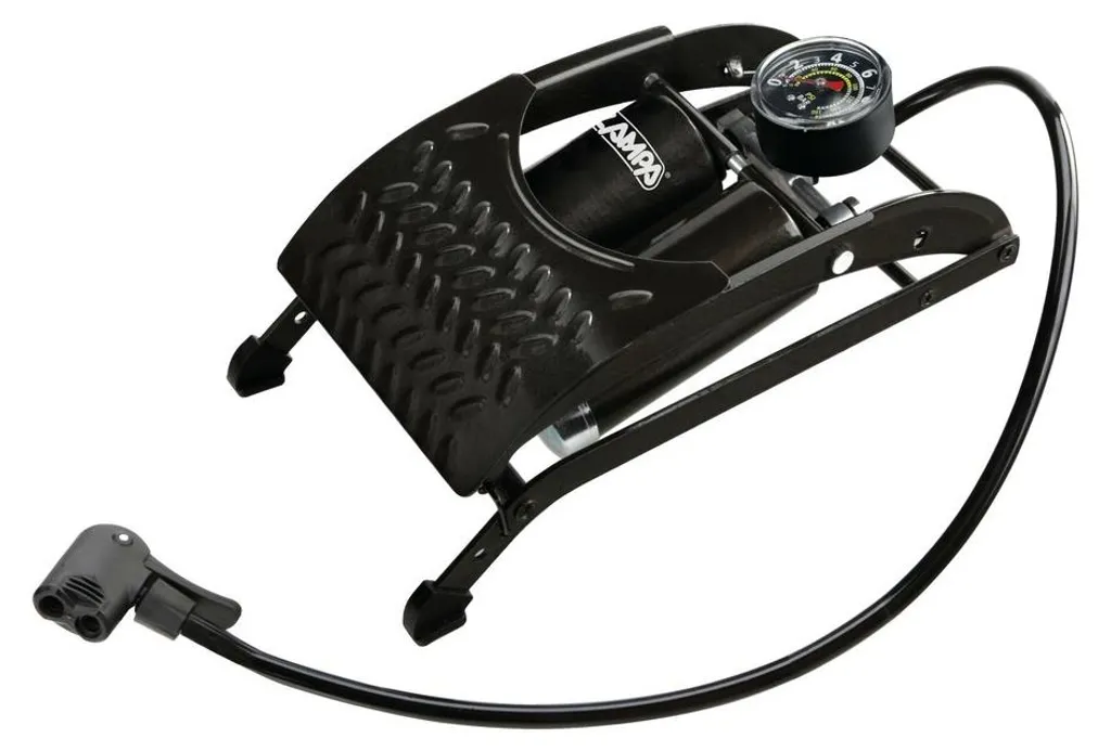 Pompe à pédale Lampa Deluxe pour gonflage pneus voiture et vélo route