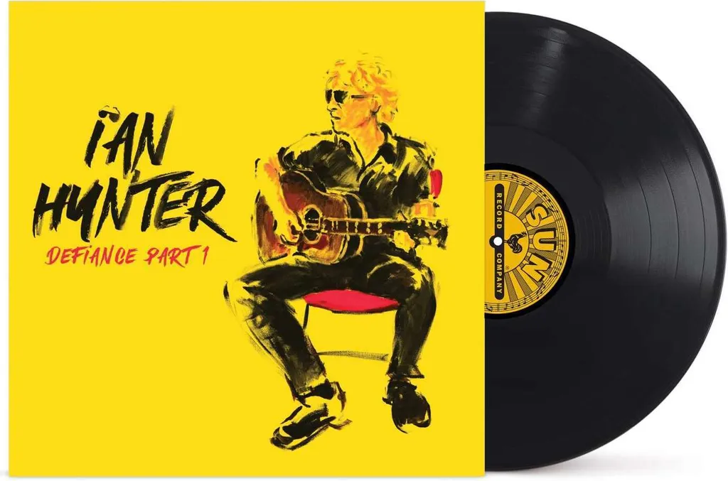 Defiance Part 1 Ian Hunter LP - Album Rock avec Collaborations Stars
