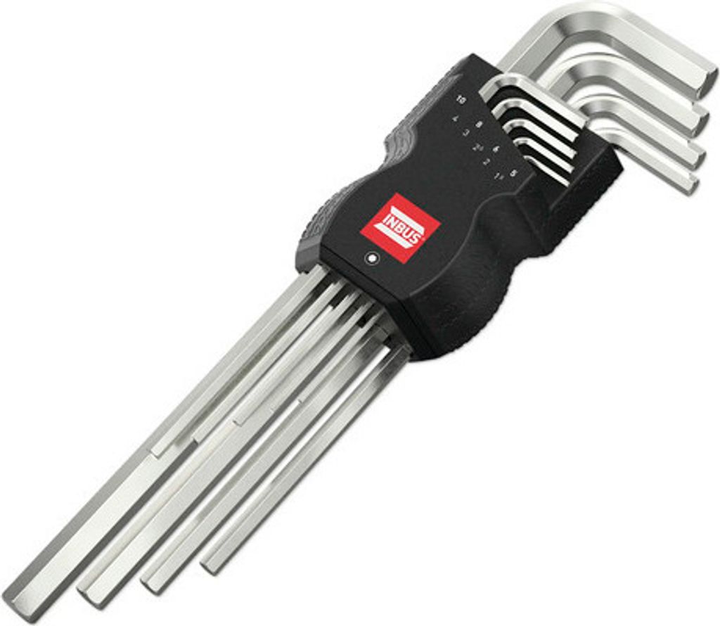 INBUS 70006 Winkelschraubendreher Set 9tlg., 1.5–10mm — Germany