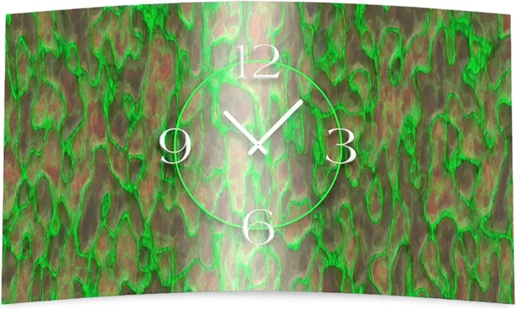 Horloge murale design silencieuse 3D pour un intérieur calme et stylé