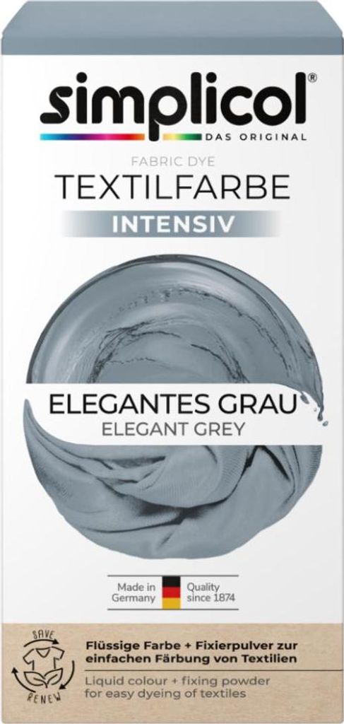 Simplicol Liquid Textile F. Grigio intenso elegante Immagine del prodotto 