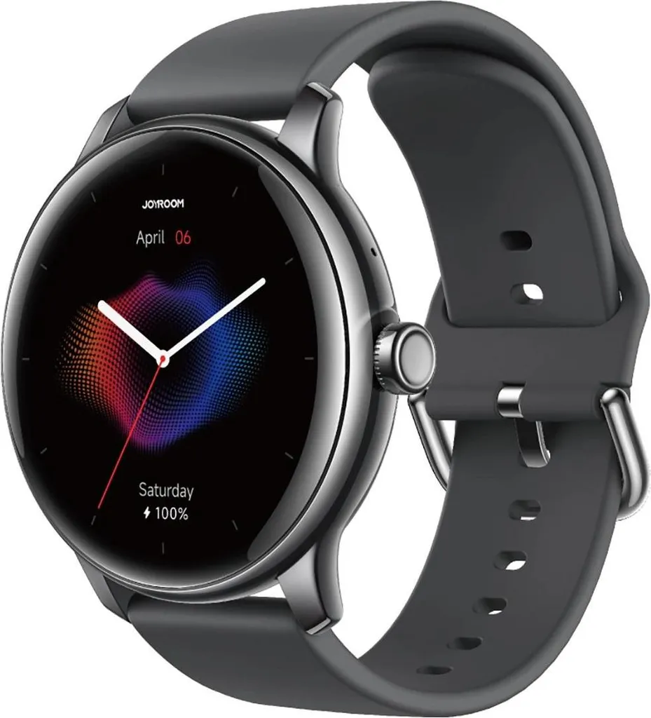 Joyroom JR-FC1 Smartwatch Classic: Chiamate HD e IP68 - Grigio Scuro