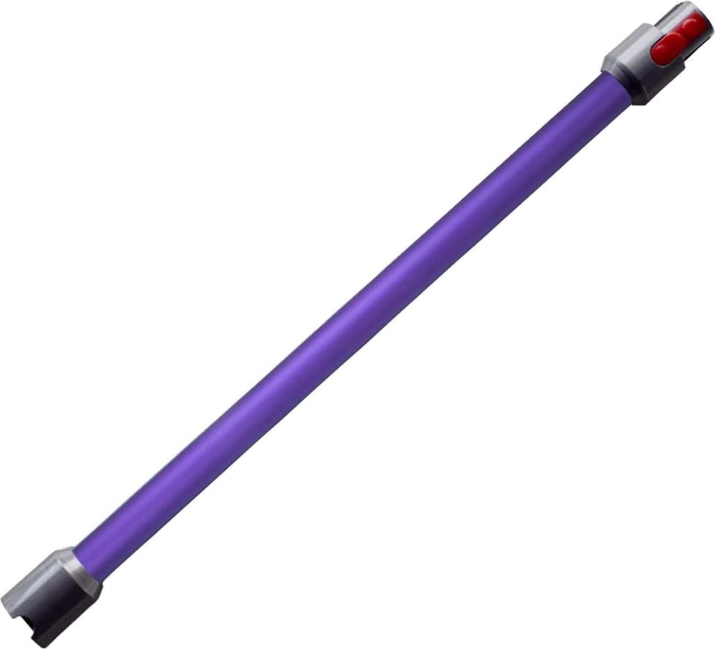 Schnellspanner Verlängerungsrohr für Dyson V15 V11 V10 V8 V7 Stabstaubsauger, Ersatzteile Verlängerungsstange ist 73cm, Violettes Rohr Zubehör