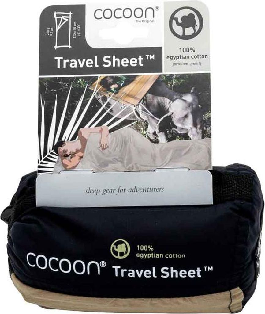 Cocoon Leicht-Reiseschlafsack, Rechteck, 220 x 90 cm, Produktbild 