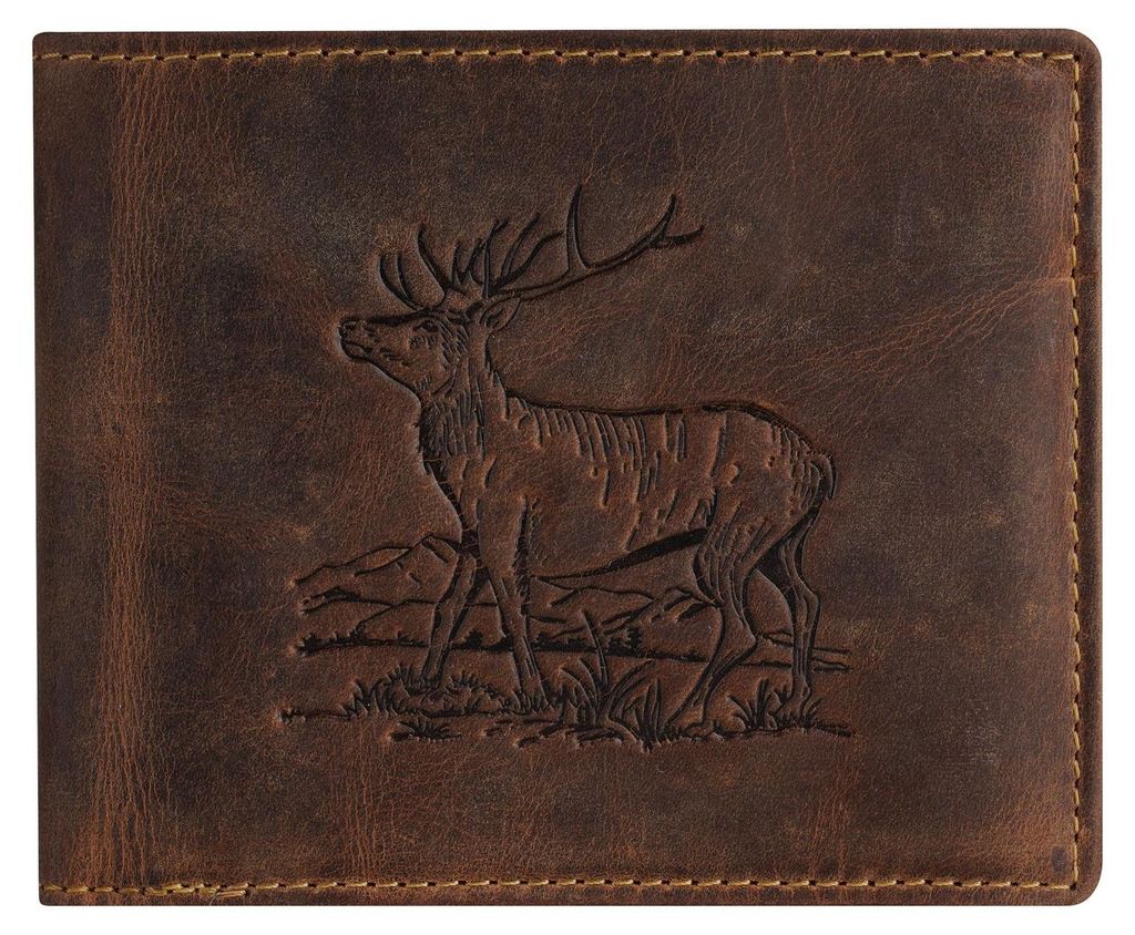 GREENBURRY porte-monnaie Vintage Wallet Brown brun Image du produit 