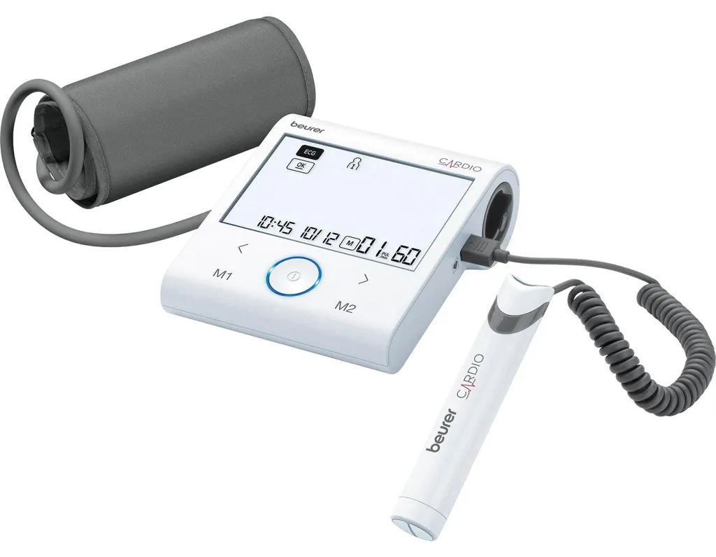 Tensiomètre de Bras Connecté BM 96 Beurer avec Fonction ECG et Port USB