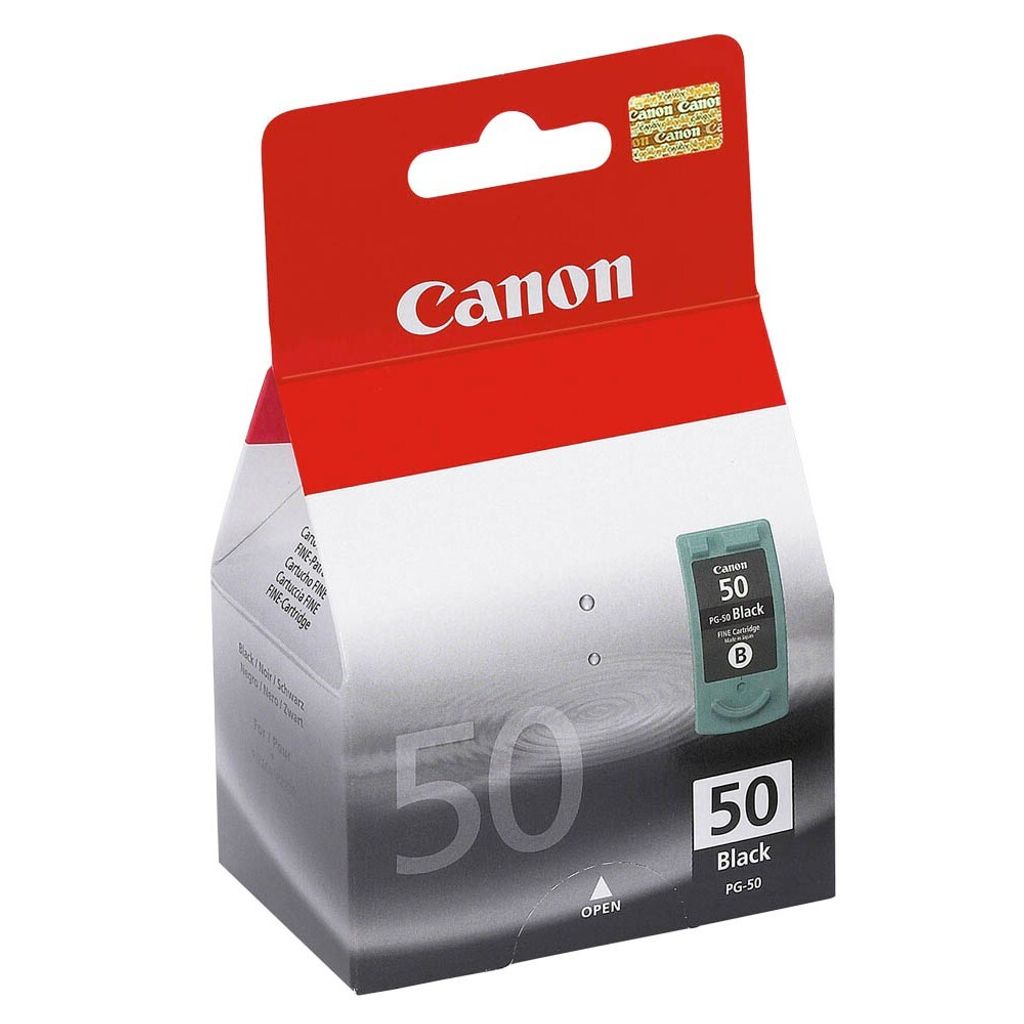 Canon PG-50 - Czarny - Oryginalny - Zbiornik z atramentem - Zdjęcie produktu 