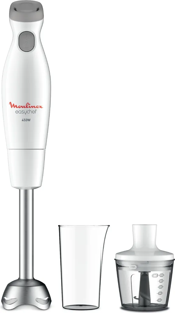 Mixeur plongeant sans éclaboussures Moulinex DD4521 Easychef bol 800 ml