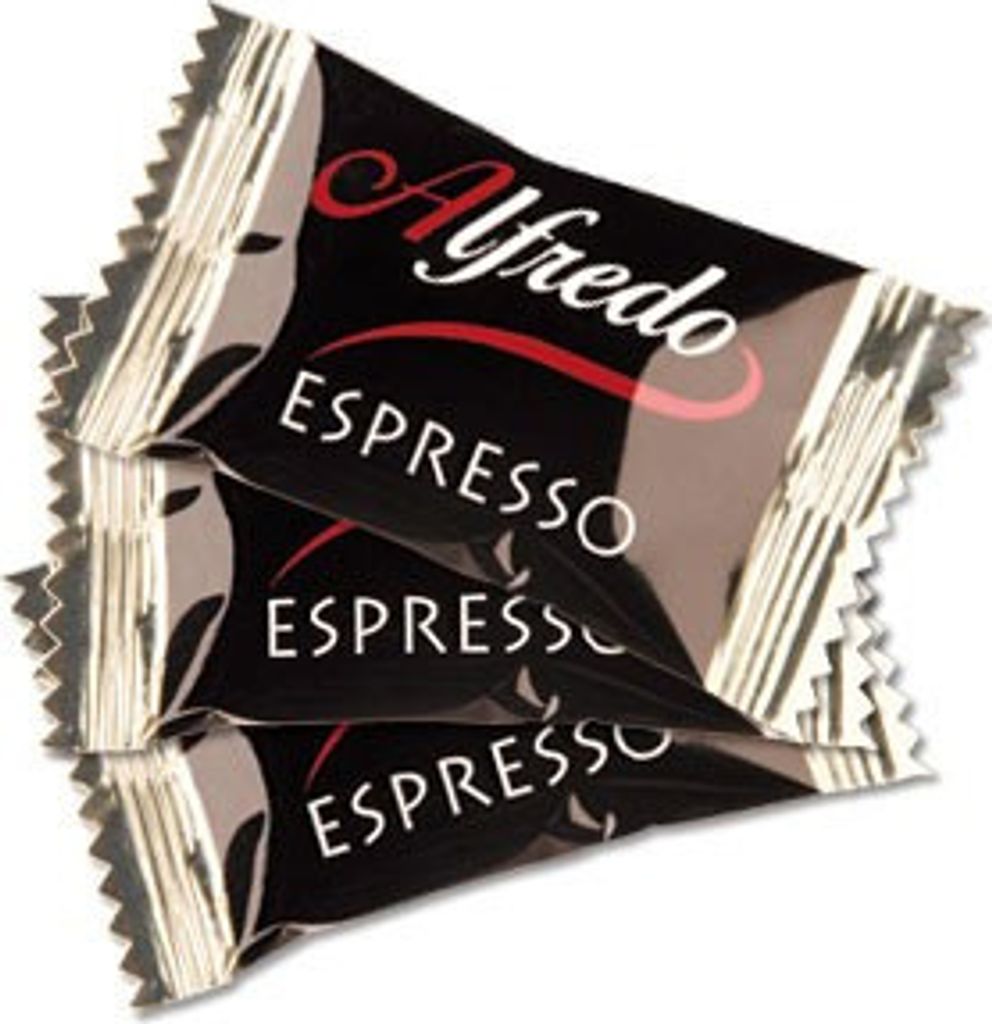 Alfredo Espresso Schokotäfelchen Napolitains 300 Stück 1,5kg