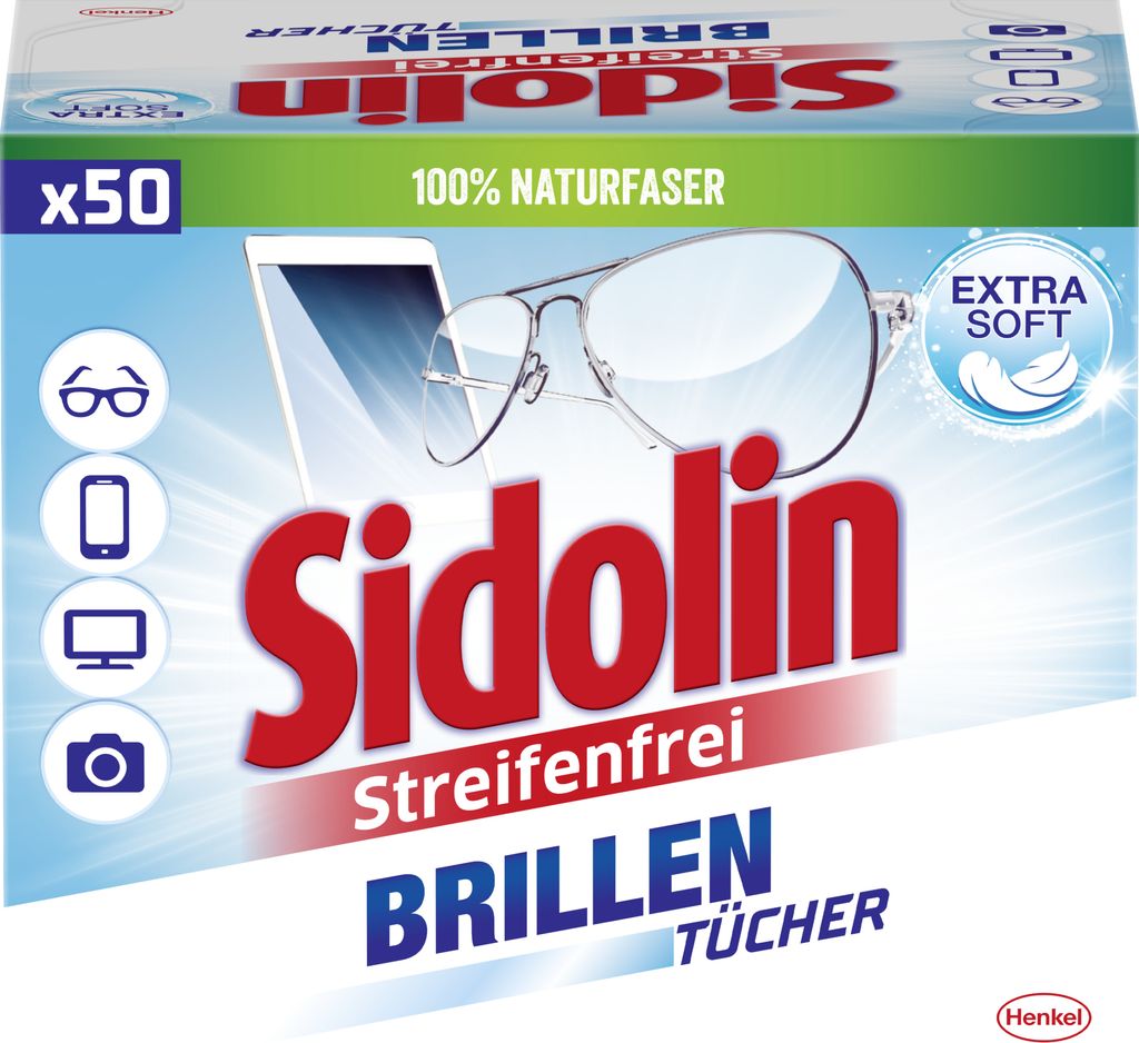 Sidolin handričky na čistenie okuliarov čistia obzvlášť Obrázok produktu 8