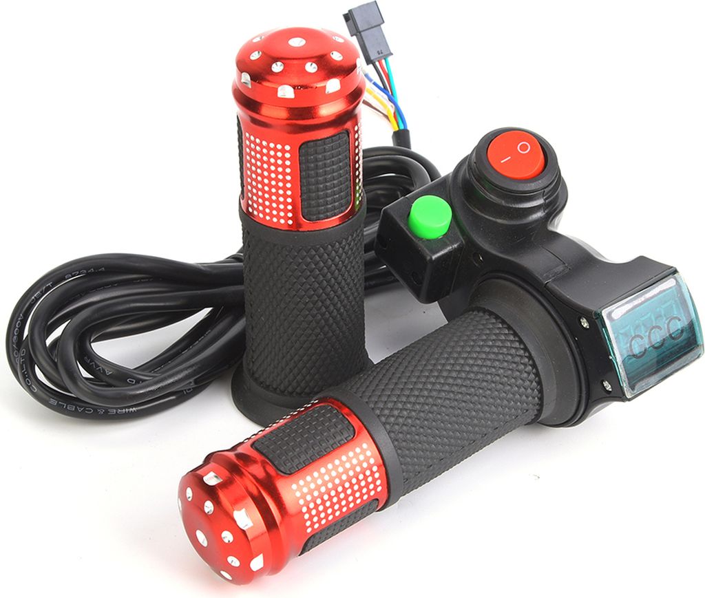 Elektrofahrrad Daumengasanzeige,Drehgas,Elektrofahrrad Drehgas,Scooter Drehgas,Elektrofahrrad Spannungsanzeige