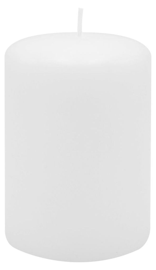Stumpenkerzen 100 x  Ø 90 mm, Weiß, 4 Stück Produktbild 