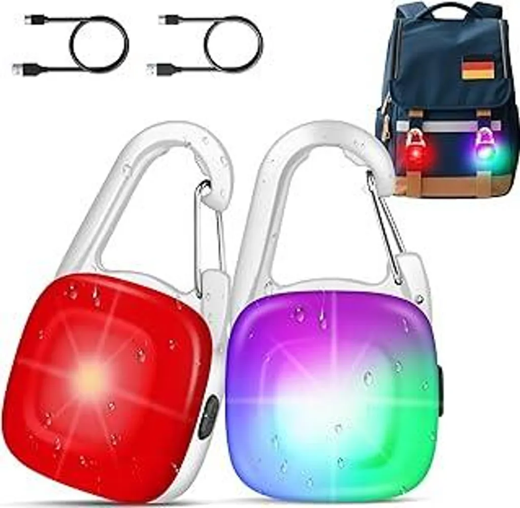 Luce LED per Cani e Bambini - Riflettore Sicurezza Ricaricabile USB