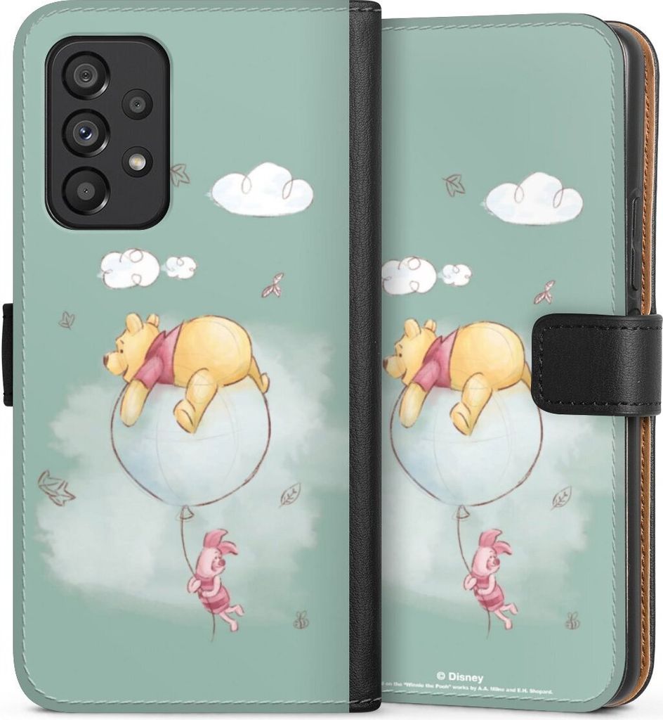 DeinDesign Klapphülle für Samsung Galaxy A53 5G Handytasche Lederhülle Tasche Bär Disney Winnie Puuh