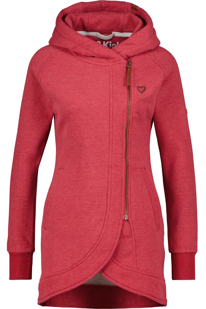 Sudadera ALIFE AND KICKIN Maryak A Zip - Marine - Women´s