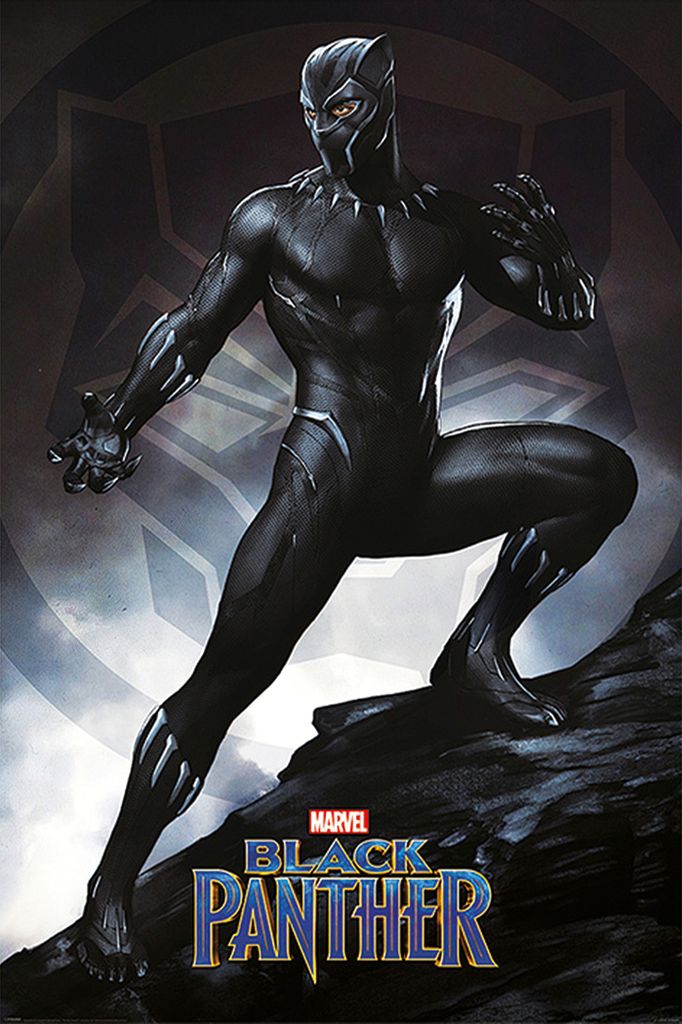 Black Panther Poster Stance 61 x 91,5 cm